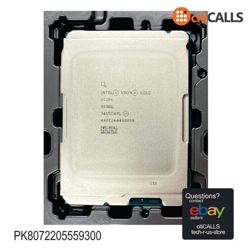 富士通 PY-CP55X6 Xeon Gold 5215 プロセッサー (2.50GHz、10コア、13.8MB)×1 Intel PK8072205559300 CPU Xeon Gold 5520+ 28C 2.2GHz 52.5M FC
